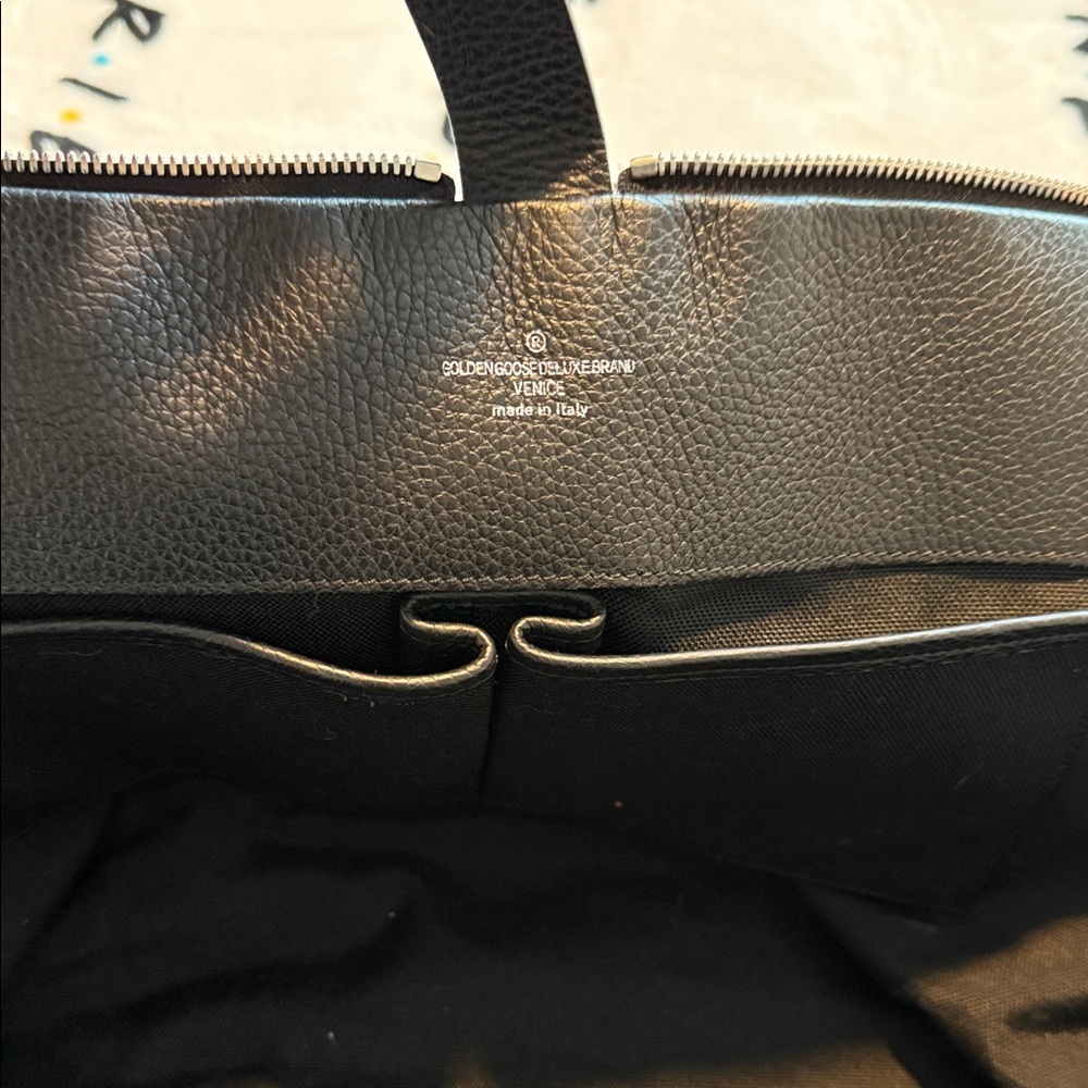 Golden Goose Black canvas duffle bag - Picture 7 of 7